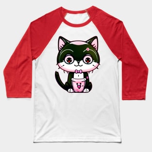 A CUTE KAWAI Kitty Baseball T-Shirt